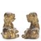 Stylophorous Lions in Gilt Bronze, Set of 2 5