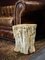 Side Table in Petrified Wood 2