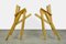 Vintage Foldable Dining Chairs by the Slovenian Architect Niko Kralj for Stol, 1950s, Set of 2 14