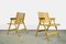 Vintage Foldable Dining Chairs by the Slovenian Architect Niko Kralj for Stol, 1950s, Set of 2 2
