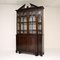 Antique Victorian Breakfront Bookcase, 1880s 5