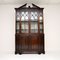 Antique Victorian Breakfront Bookcase, 1880s 1