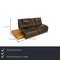 Free Motion Epos 2 2-Seater Sofa in Leather from Koinor 2