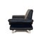 Blue Leather Rossini 2-Seater Sofa from Koinor, Image 10