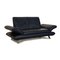 Blue Leather Rossini 2-Seater Sofa from Koinor, Image 7