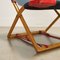 Faltbare Dodo Stühle & Fußstützen aus Birke, D. Rossi zugeschrieben für Rossi Dalbizzate, 4 . Set 14