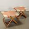 Foldable Dodo Chairs & Footrests in Birch attributed to D. Rossi for Rossi Dalbizzate, Set of 4 8