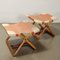 Foldable Dodo Chairs & Footrests in Birch attributed to D. Rossi for Rossi Dalbizzate, Set of 4, Image 8