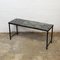 Table Console avec Plateau en Carrelage Noir et Vert, 1980s 2