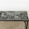 Black and Green Tile Topped Console Table, 1980s 7