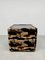 Vintage Camouflage Box Cabinet Nightstand, 1970s 4