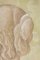 Artista francese, donna in stile rinascimentale, dipinto su tela, Immagine 3