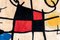 After Joan Miró, Composizione astratta, 2023, Arazzo intrecciato, Immagine 2