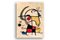 Después de Joan Miró, Composición abstracta, 2023, Tapiz tejido a mano, Imagen 1