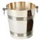 Silver-Plated Metal Ice Bucket from Christofle 1