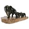 Brault, Animal Sculpture, Early 20th Century, Bronze & Marble 1