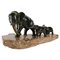 Brault, Animal Sculpture, Early 20th Century, Bronze & Marble, Image 1