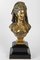 Gilded Bronze Bust by Eugène Antoine François Aizelin. 2