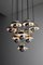 Large Vintage Chrome Flowerpot Chandelier by Verner Panton, 1970s, Image 4