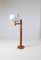 Lámpara de pie escandinava moderna de pino de Luxus, años 70, Imagen 12