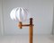 Lámpara de pie escandinava moderna de pino de Luxus, años 70, Imagen 13