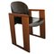 Dialogo Brown Chair attributed to Tobia Scarpa for B&b, Italy, 1970s, Image 1