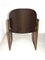 Dialogo Brown Chair attributed to Tobia Scarpa for B&b, Italy, 1970s 3
