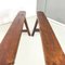 Mid-Century French Wooden Benches with Narrow and Long Seat, 1930s, Set of 2, Image 7