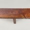 Mid-Century French Wooden Benches with Narrow and Long Seat, 1930s, Set of 2, Image 10