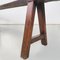 Mid-Century French Wooden Benches with Narrow and Long Seat, 1930s, Set of 2, Image 15