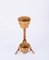 Mid-Century Italian Rattan and Bamboo Flower Stand Plant Holder, 1960s, Image 11