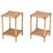 Mid-Century French Riviera Nightstands in Bamboo and Rattan, Italy, 1970s, Set of 2, Image 1