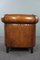 Large Sheep Leather Club Chair 4