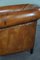 Large Sheep Leather Club Chair 9