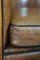 Large Sheep Leather Club Chair 12