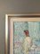 Inadvertido, años 50, óleo sobre lienzo, enmarcado, Imagen 4