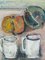 Sugar Pot & Friends, 1950s, Oil on Canvas, Framed 11