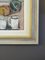 Sugar Pot & Friends, 1950s, Oil on Canvas, Framed, Image 7