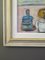 Sugar Pot & Friends, 1950s, Oil on Canvas, Framed 8