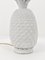 Hollywood Regency White Pineapple Table Lamp from Tommaso Barbi, Italy, 1970s 9