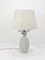 Hollywood Regency White Pineapple Table Lamp from Tommaso Barbi, Italy, 1970s 8