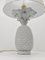 Hollywood Regency White Pineapple Table Lamp from Tommaso Barbi, Italy, 1970s 13