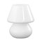 Lámpara italiana en forma de hongo blanco, Imagen 1