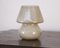 Lámpara hongo italiana vintage de cristal de Murano, Imagen 4