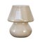 Vintage Italian Mushroom Lamp in Murano Glass, Image 1