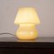 Italienische Vintage Mushroom Lampe aus Muranoglas 8