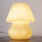 Italienische Vintage Mushroom Lampe aus Muranoglas 7