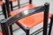 Tavolo da pranzo e sedie Ibisco, anni '80, set di 7, Immagine 8