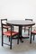 Ibisco Dining Table and Chairs, 1980s, Set of 7 2
