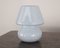 Vintage Italian Mushroom Lamp in Murano Glass 4